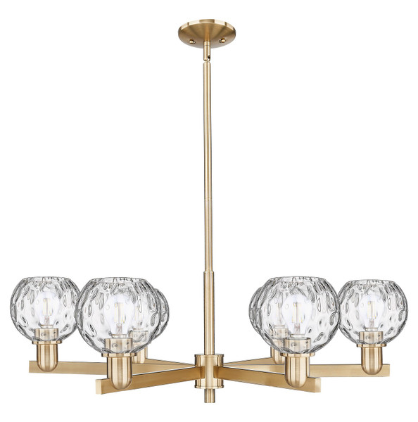 Innovations - 716-6CR-CB-G1215-6 - Six Light Chandelier - Arcadia - Champagne Bronze