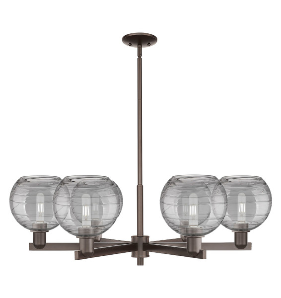Innovations - 716-6CR-OB-G1213-8SM - Six Light Chandelier - Arcadia - Oil Rubbed Bronze