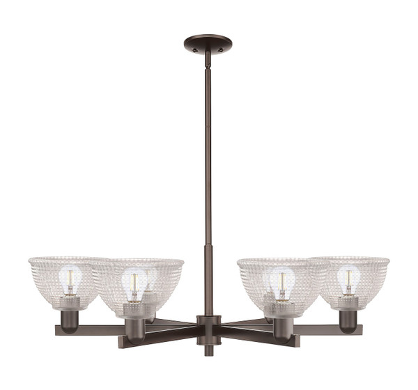Innovations - 716-6CR-OB-G422 - Six Light Chandelier - Arcadia - Oil Rubbed Bronze