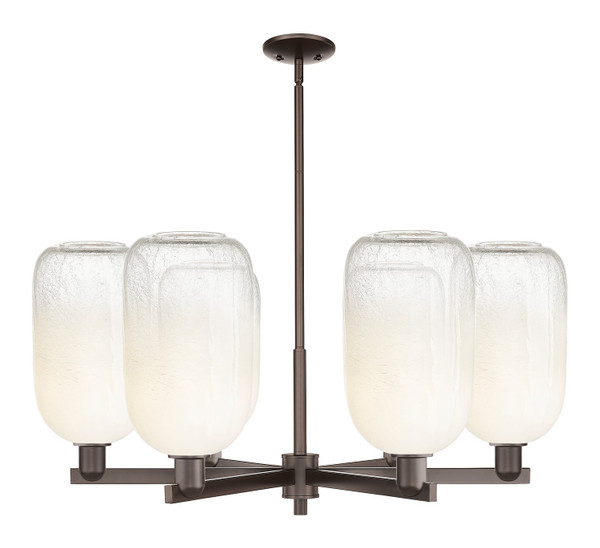 Innovations - 716-6CR-OB-G482-7OP - Six Light Chandelier - Arcadia - Oil Rubbed Bronze