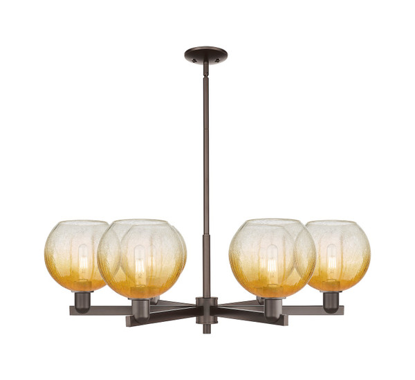 Innovations - 716-6CR-OB-G483-8AM - Six Light Chandelier - Arcadia - Oil Rubbed Bronze