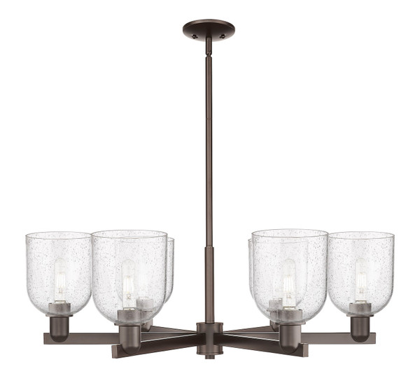 Innovations - 716-6CR-OB-G558-6SDY - Six Light Chandelier - Arcadia - Oil Rubbed Bronze