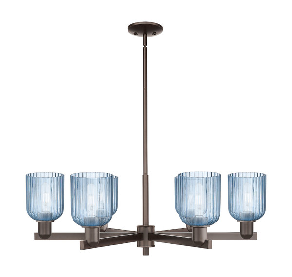 Innovations - 716-6CR-OB-G559-5BL - Six Light Chandelier - Arcadia - Oil Rubbed Bronze