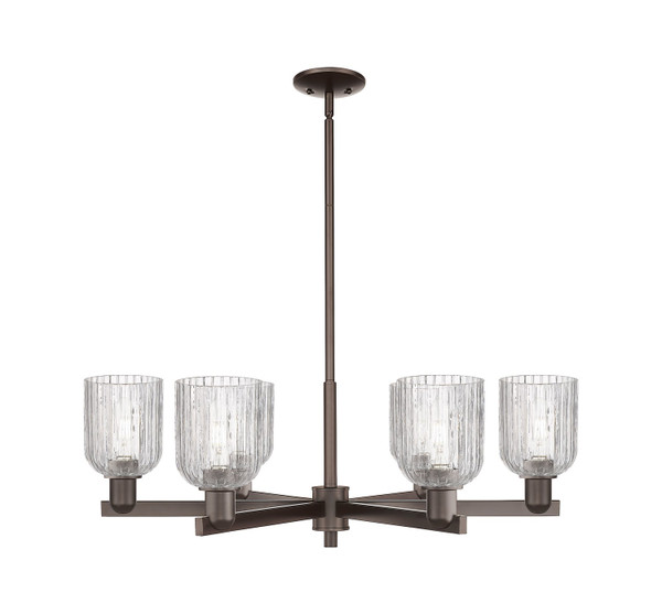 Innovations - 716-6CR-OB-G559-5CL - Six Light Chandelier - Arcadia - Oil Rubbed Bronze