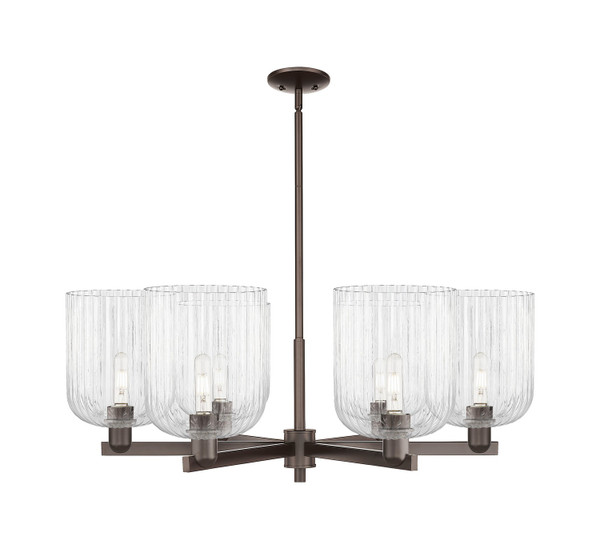 Innovations - 716-6CR-OB-G559-8CL - Six Light Chandelier - Arcadia - Oil Rubbed Bronze