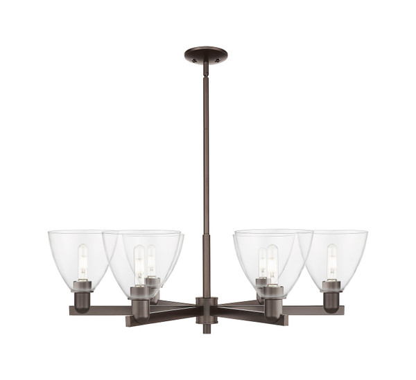 Innovations - 716-6CR-OB-GBD-752 - Six Light Chandelier - Arcadia - Oil Rubbed Bronze