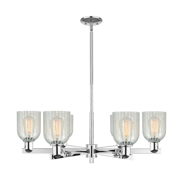 Innovations - 716-6CR-PC-G2511 - Six Light Chandelier - Arcadia - Polished Chrome