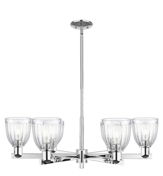 Innovations - 716-6CR-PC-G442 - Six Light Chandelier - Arcadia - Polished Chrome