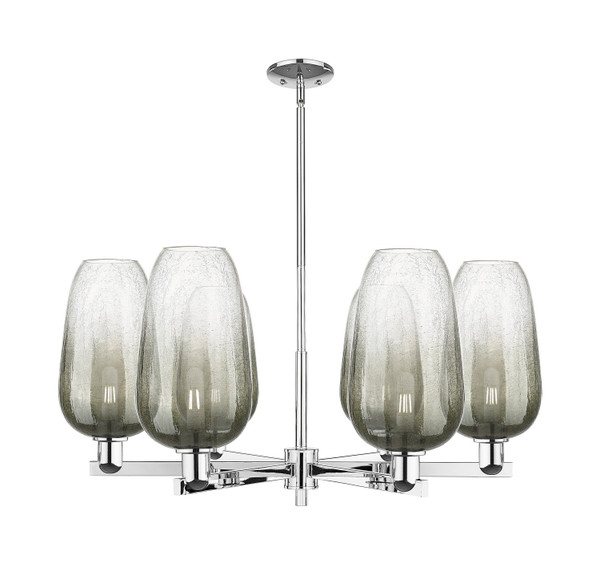Innovations - 716-6CR-PC-G484-7SL - Six Light Chandelier - Arcadia - Polished Chrome