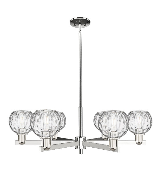 Innovations - 716-6CR-PN-G1215-6 - Six Light Chandelier - Arcadia - Polished Nickel