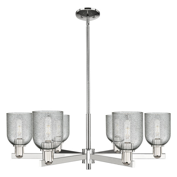 Innovations - 716-6CR-PN-G257 - Six Light Chandelier - Arcadia - Polished Nickel