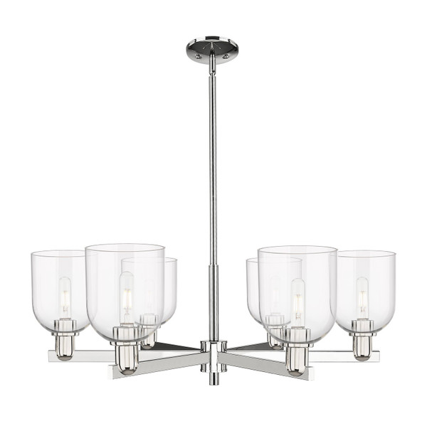 Innovations - 716-6CR-PN-G558-6CL - Six Light Chandelier - Arcadia - Polished Nickel