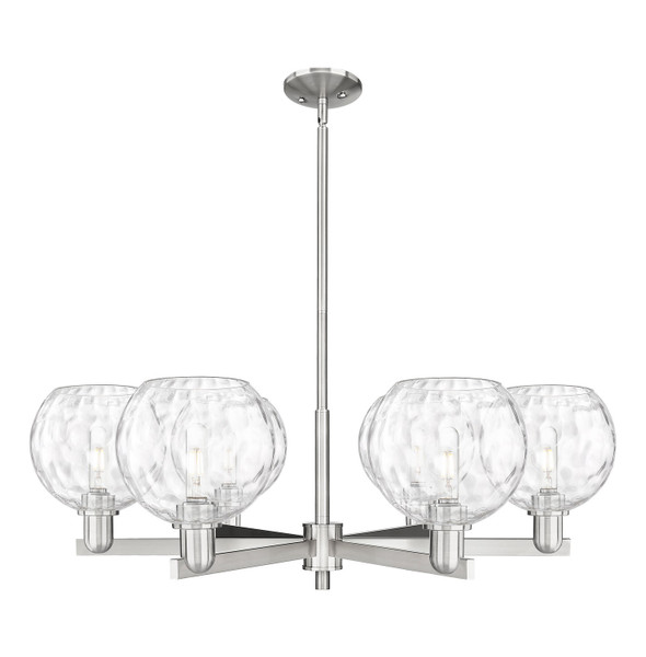 Innovations - 716-6CR-SN-G1215-8 - Six Light Chandelier - Arcadia - Satin Nickel