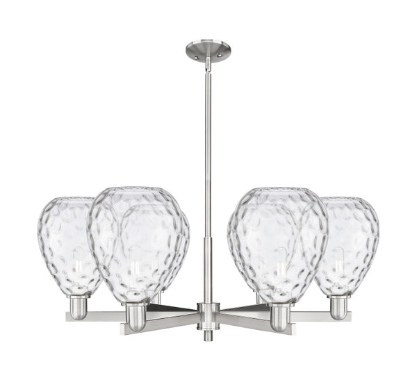 Innovations - 716-6CR-SN-G372 - Six Light Chandelier - Arcadia - Satin Nickel