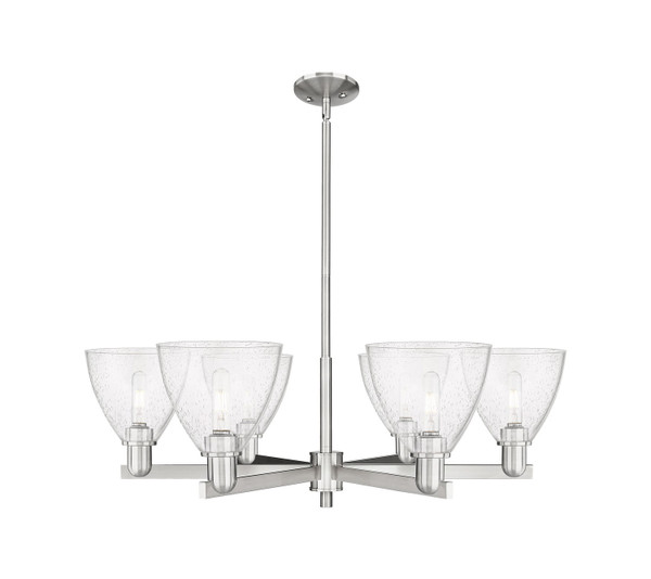 Innovations - 716-6CR-SN-GBD-754 - Six Light Chandelier - Arcadia - Satin Nickel