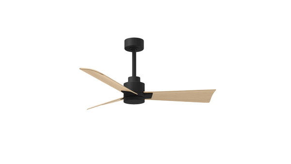Matthews Fan Company - AK-BK-LM-42 - 42 Ceiling Fan - Alessandra - Matte Black