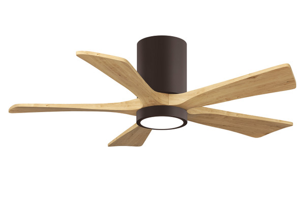 Matthews Fan Company - IR5HLK-TB-LM-42 - 42 Ceiling Fan - Irene-5HLK - Textured Bronze