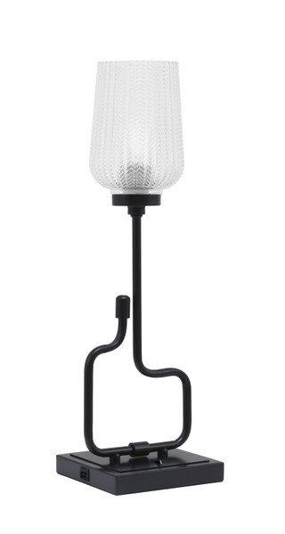 Toltec Lighting - 60-MB-4250 - One Light Accent Lamp - Sandia - Matte Black