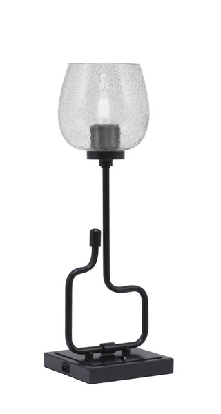 Toltec Lighting - 60-MB-4812 - One Light Accent Lamp - Sandia - Matte Black