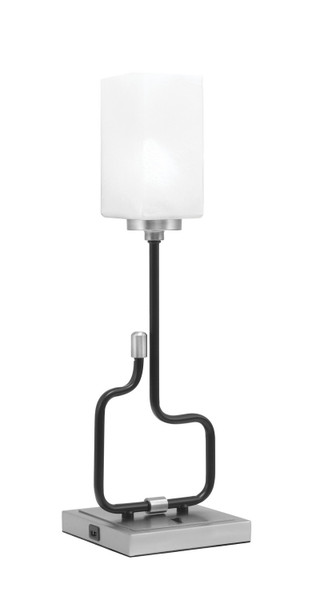 Toltec Lighting - 60-MBGP-541 - One Light Accent Lamp - Sandia - Matte Black & Graphite