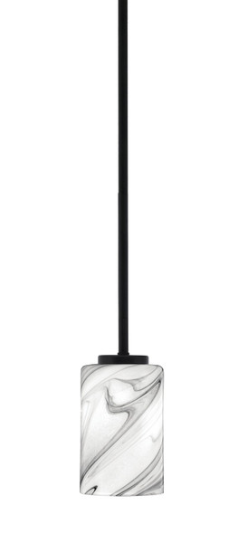 Toltec Lighting - 6201-MB-3009 - One Light Mini Pendant - Sandia - Matte Black