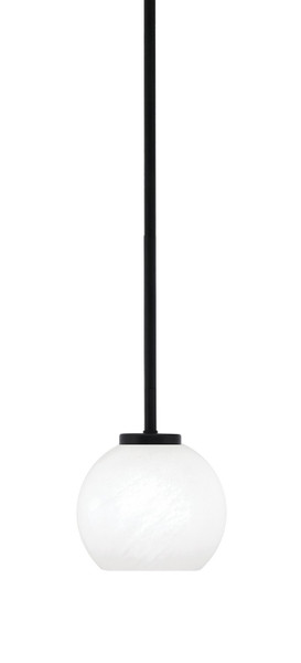 Toltec Lighting - 6201-MB-4101 - One Light Mini Pendant - Sandia - Matte Black