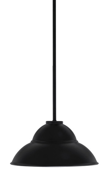 Toltec Lighting - 6201-MB-428-MB - One Light Pendant - Sandia - Matte Black