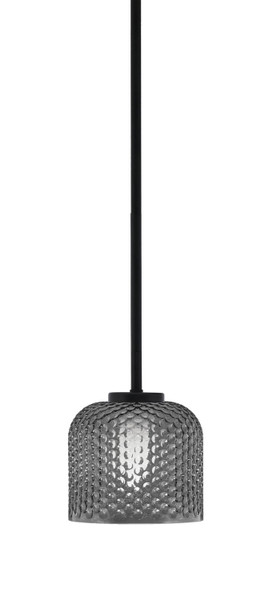 Toltec Lighting - 6201-MB-4612 - One Light Mini Pendant - Sandia - Matte Black