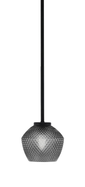 Toltec Lighting - 6201-MB-4622 - One Light Mini Pendant - Sandia - Matte Black