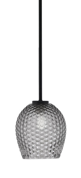 Toltec Lighting - 6201-MB-4902 - One Light Mini Pendant - Sandia - Matte Black
