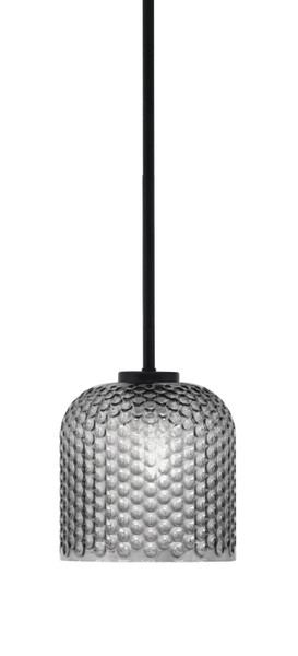 Toltec Lighting - 6201-MB-4912 - One Light Mini Pendant - Sandia - Matte Black