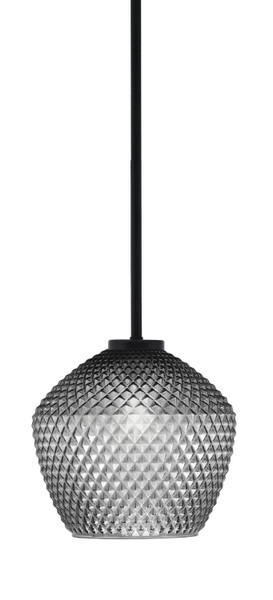 Toltec Lighting - 6201-MB-4922 - One Light Mini Pendant - Sandia - Matte Black