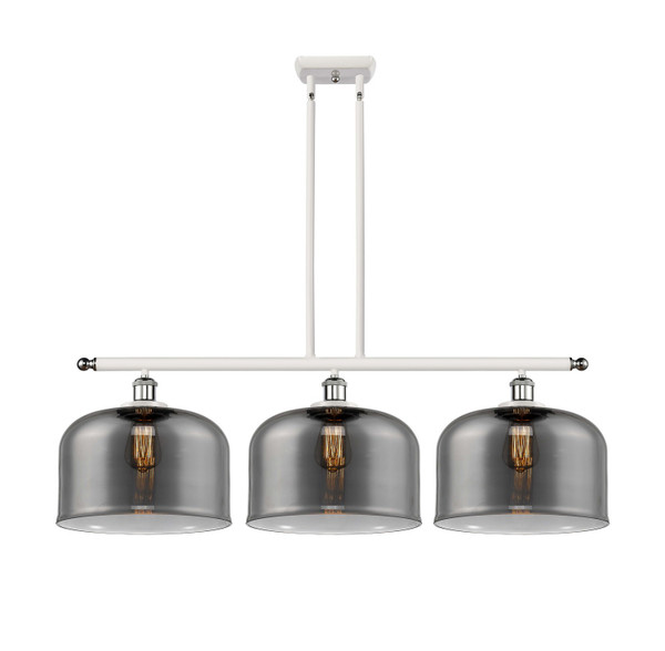Innovations - 916-3I-WPC-G73-L - Three Light Island Pendant - Ballston Urban - White Polished Chrome