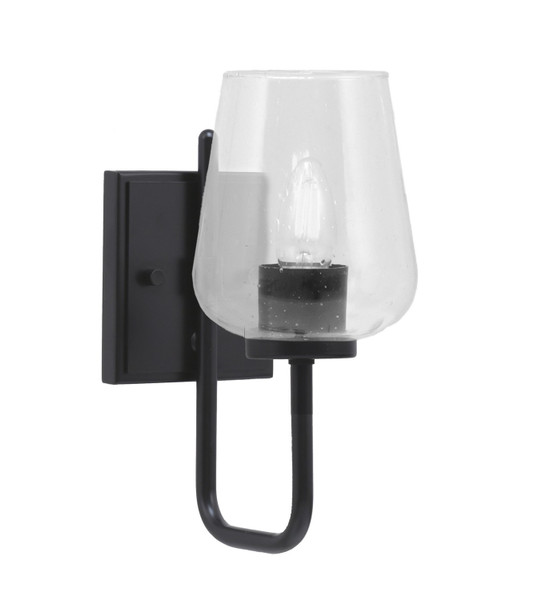 Toltec Lighting - 6221-MB-210 - One Light Wall Sconce - Sandia - Matte Black