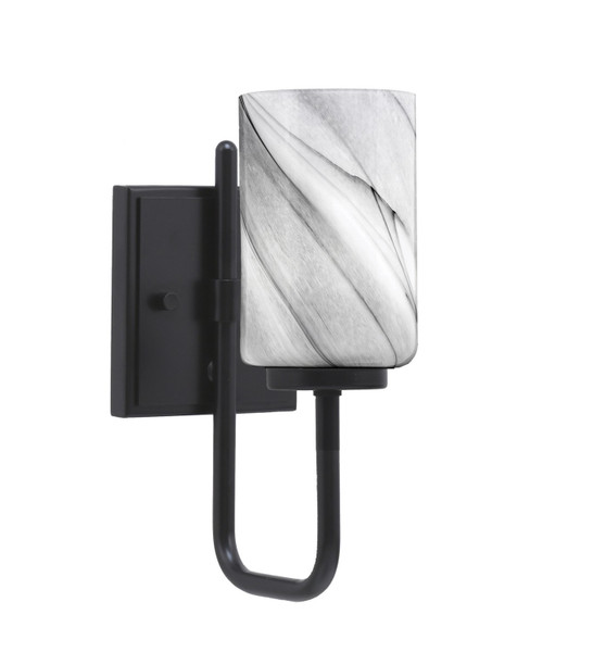 Toltec Lighting - 6221-MB-3009 - One Light Wall Sconce - Sandia - Matte Black