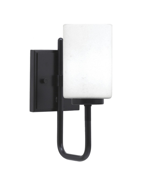 Toltec Lighting - 6221-MB-310 - One Light Wall Sconce - Sandia - Matte Black