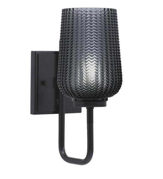 Toltec Lighting - 6221-MB-4252 - One Light Wall Sconce - Sandia - Matte Black