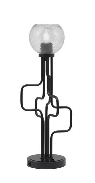 Toltec Lighting - 62-MB-4102 - One Light Accent Lamp - Sandia - Matte Black