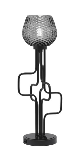 Toltec Lighting - 62-MB-4602 - One Light Accent Lamp - Sandia - Matte Black