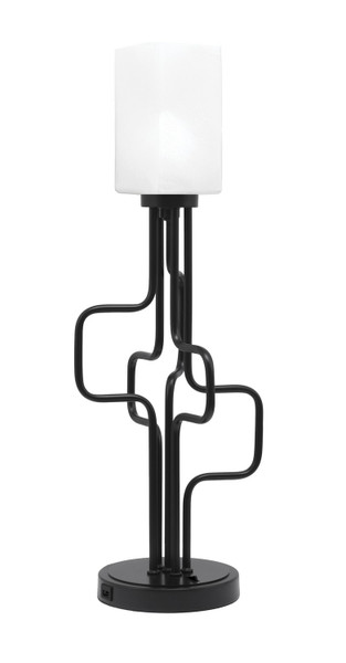 Toltec Lighting - 62-MB-541 - One Light Accent Lamp - Sandia - Matte Black