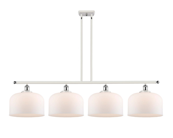 Innovations - 916-4I-WPC-G71-L-LED - LED Island Pendant - Ballston Urban - White Polished Chrome