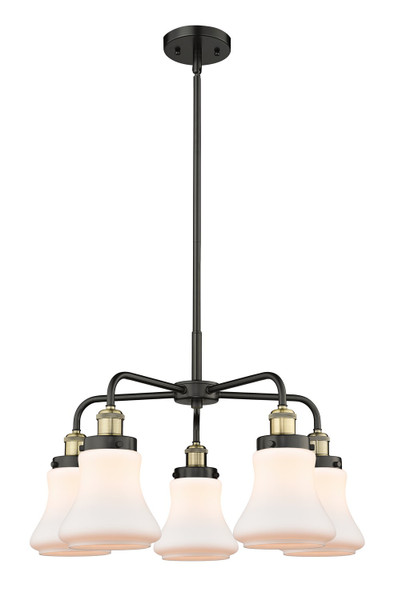 Innovations - 916-5CR-BAB-G191 - Five Light Chandelier - Downtown Urban - Black Antique Brass
