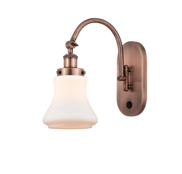 Innovations - 918-1W-AC-G191-LED - LED Wall Sconce - Franklin Restoration - Antique Copper