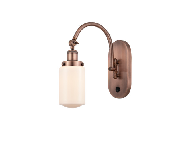 Innovations - 918-1W-AC-G311-LED - LED Wall Sconce - Franklin Restoration - Antique Copper