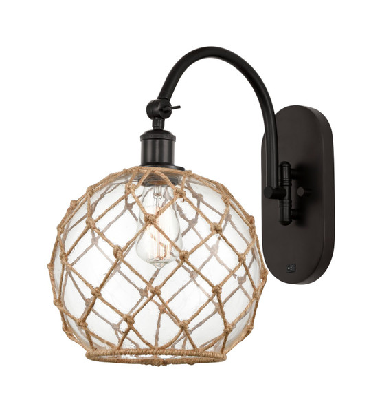Innovations - 918-1W-OB-G122-10RB - One Light Wall Sconce - Ballston - Oil Rubbed Bronze