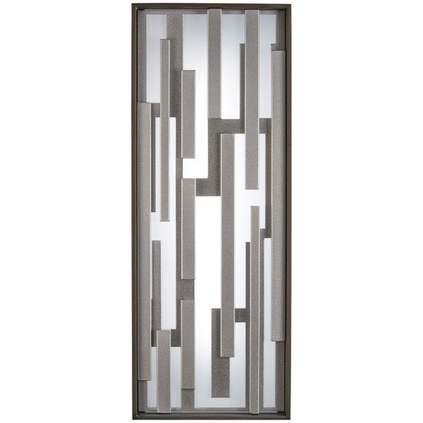 George Kovacs - P1272-650-L - LED Pocket - Bars - Bronze With Silver