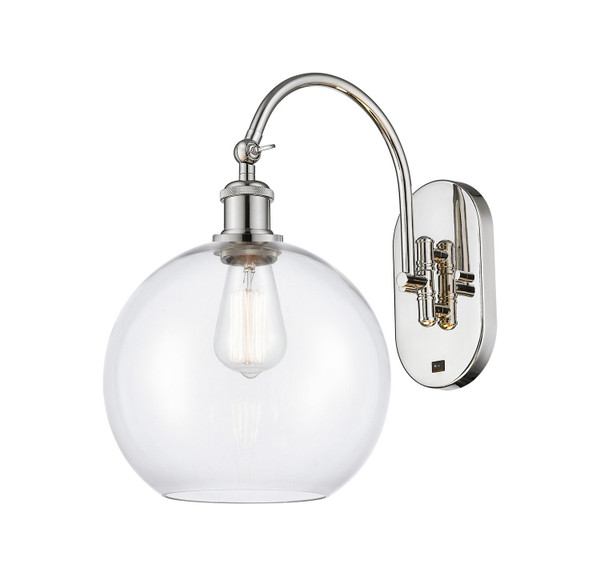 Innovations - 918-1W-PN-G122-10 - One Light Wall Sconce - Ballston - Polished Nickel