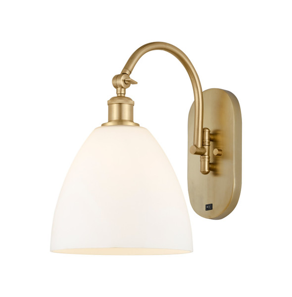 Innovations - 918-1W-SG-GBD-91 - One Light Wall Sconce - Ballston - Satin Gold