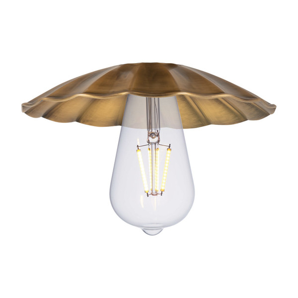 Innovations - M17-BB - One Light Mini Pendant - Franklin Restoration - Brushed Brass