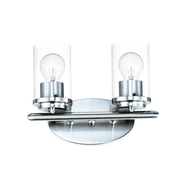 Maxim - 10212CLPC - Two Light Bath Vanity - Corona - Polished Chrome